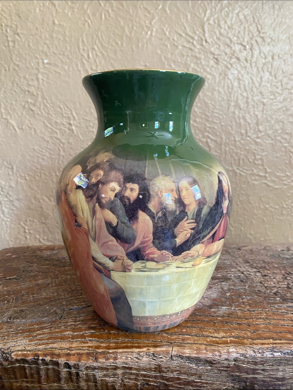 ✝️Vintage✝️The Last Supper Vase - Picture 5 of 8